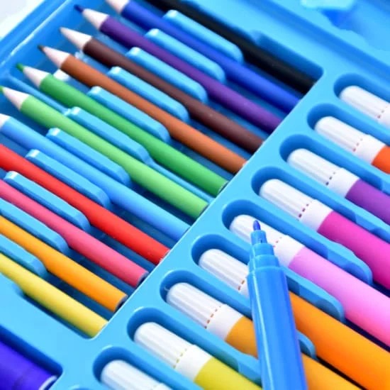 Set De Arte Maleta x86 Piezas Para Niños